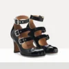 Boty Animal Toe Three-Strap