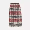 Dvojitá tartanová sukně