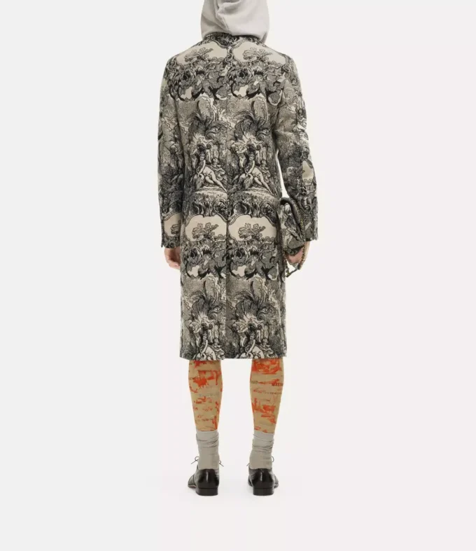 Klasický kabát s dvojitým zapínáním