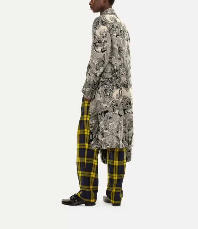 Klasický kabát s dvojitým zapínáním