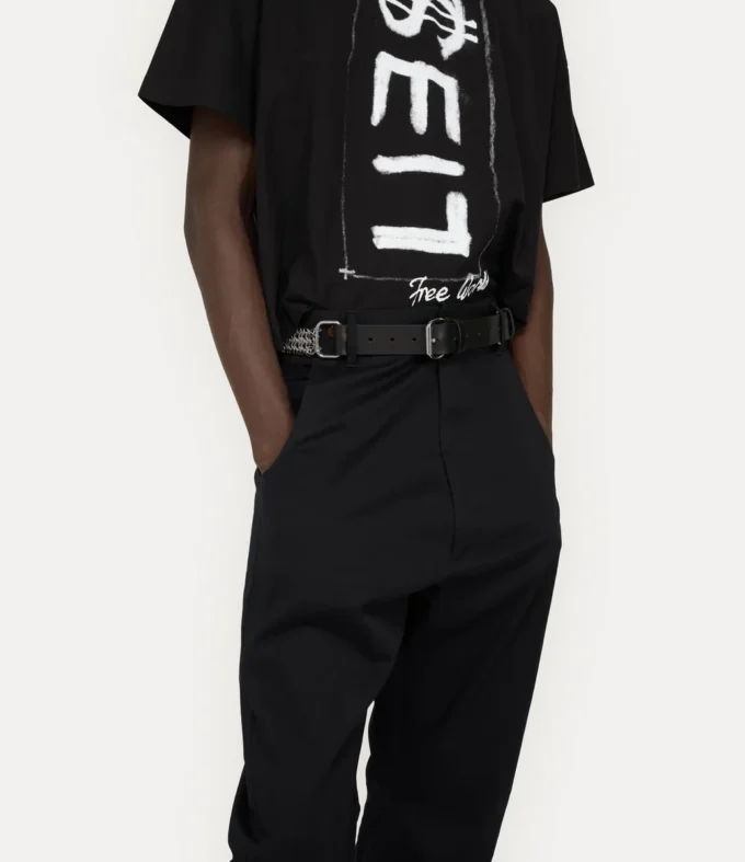 Kožený řetízkový pásek