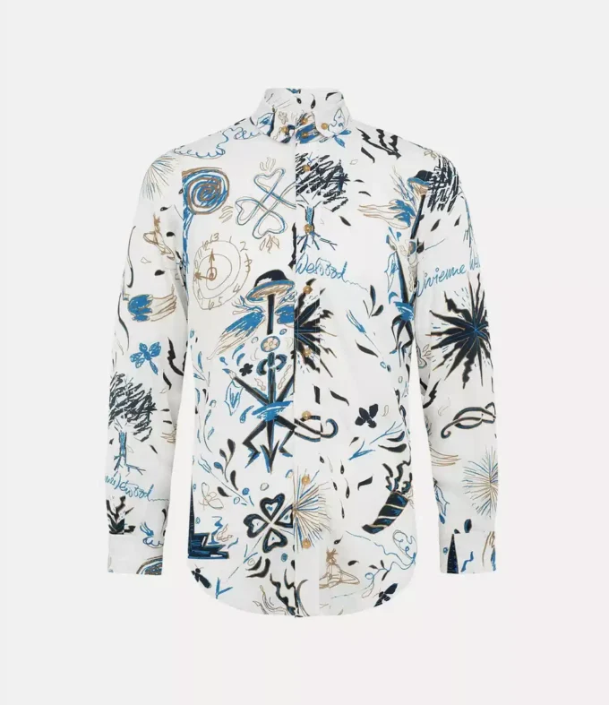 Košile Krall se dvěma knoflíky