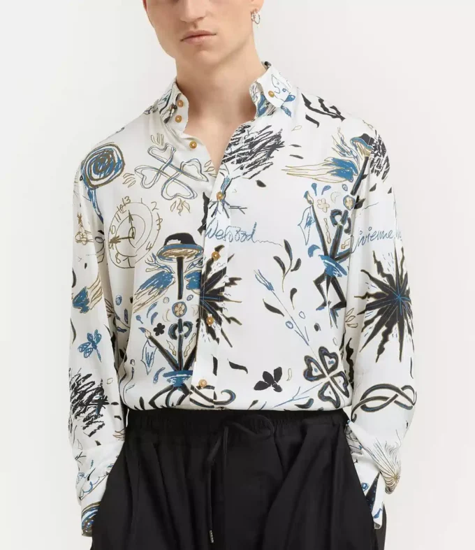 Košile Krall se dvěma knoflíky