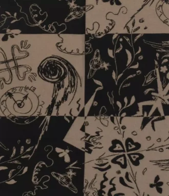 Šála s kostkovaným vzorem