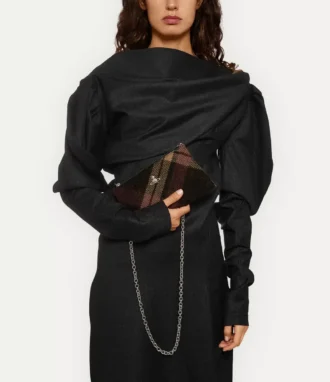 Malá plochá kabelka na zip