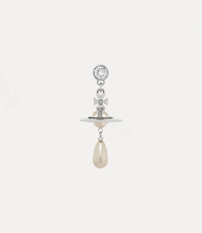 Man. Pearl Drop Single Earring