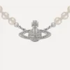 Mini Bas Relief Pearl Choker
