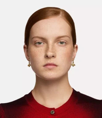 Mini náušnice Bas Relief Drop