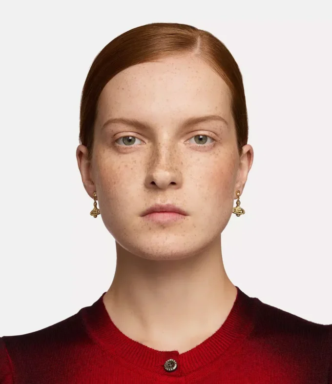 Mini náušnice Bas Relief Drop