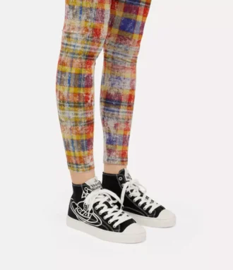 Vysoké plátěné tenisky