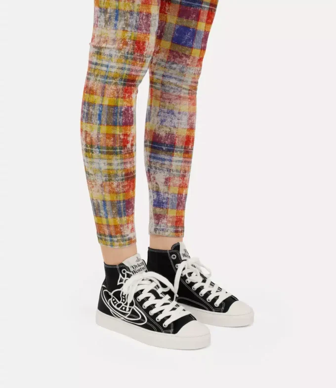 Vysoké plátěné tenisky