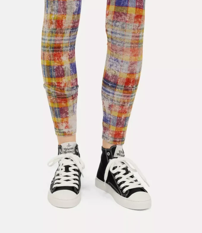 Vysoké plátěné tenisky